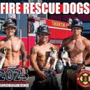 Cover of the 2025 Fireman - Fire Rescue Dogs calendar