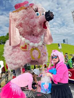 PINK POODLE Fifi remains the all-star of Baltimore's annual Kinetic Sculpture Race