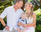 Brandon McMillan and family
