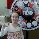 Young girl donating to the shelter won the DVD Shelby: A Magical Holiday Tail starring Chevy Chase coming out in November.