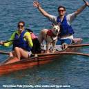 Fido Friendly outrigger canoe excursion
