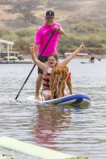 An adult mentor is matched one-on-one with a child with special needs.