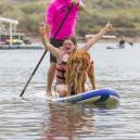 An adult mentor is matched one-on-one with a child with special needs.