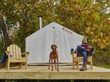 Tentrr Provides Comforts of Home in the Great Outdoors