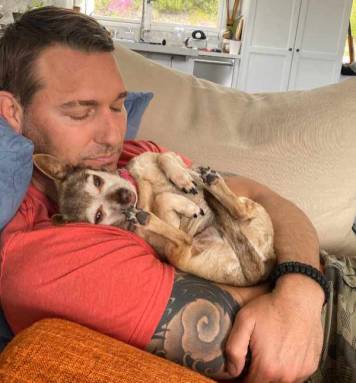 Brandon McMillan and Lulu