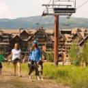 Fido and family at Bachelor Gulch