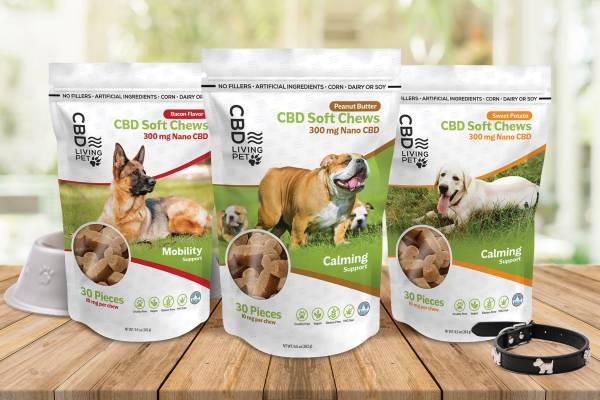 Delicious new treats for dogs - Meet CBD Living Pet Calming & Mobility ...